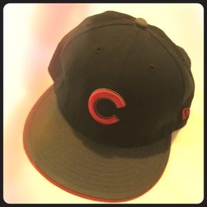 Fitted cubs cap